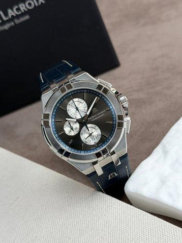 Maurice Lacroix - Aikon Chronograph Day/Date Blue -, Nieuw