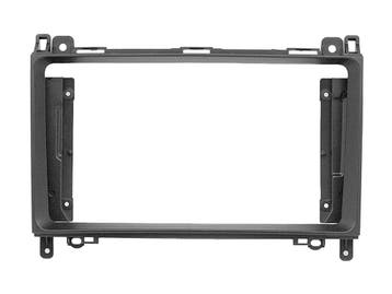 2-DIN 9" paneel diverse Mercedes types, zwart, Verzenden, Nieuw