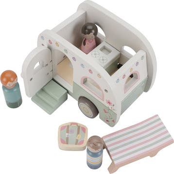 Little Dutch - Speelgoed auto met caravan FSC, Ophalen of Verzenden, Nieuw