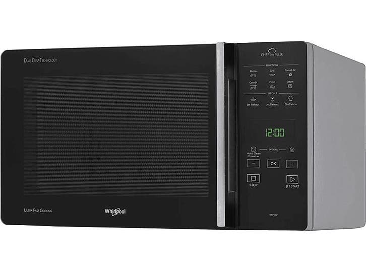 Whirlpool -   Crisp - Combimagnetron 900 W - Inhoud 25 L, Witgoed en Apparatuur, Magnetrons, 45 tot 60 cm, Vrijstaand, Draaiplateau