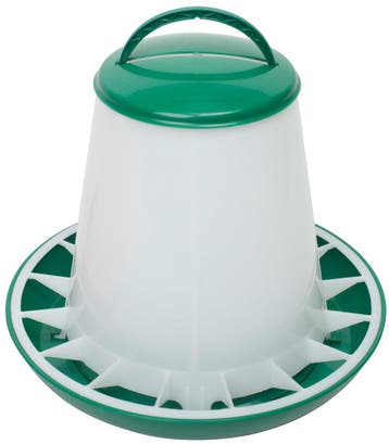 Kunststof voersilo met deksel groen - 3 kilo, Ophalen of Verzenden, Nieuw