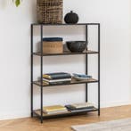 *WOONWINKEL* Metalen Boekenkast Met 4 Planken, Verzenden, Nieuw