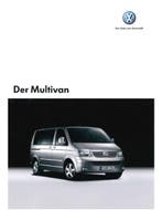 2005 VOLKSWAGEN MULTIVAN BROCHURE DUITS, Nieuw, Volkswagen, Author