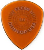 Jim Dunlop 549-100 Flow plectrum 1.00 mm 6-pack, Ophalen of Verzenden, Nieuw, Elektrische gitaar