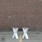 Stalen bankpoten - X benchleg - Nordstahl, Huis en Inrichting, Verzenden, Nieuw