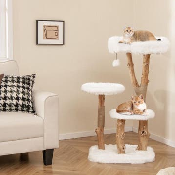 2dekans | Coast Krabpaal voor katten - massief hout en jute, Ophalen of Verzenden, Zo goed als nieuw
