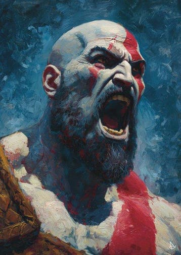 ANDSAL - Kratos Rage God of War Special Limited Edition, Nieuw