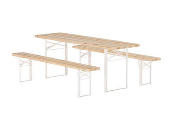 Picknickset Inklapbaar Tijn  200 cm Acacia The Outsider, Verzenden, Nieuw