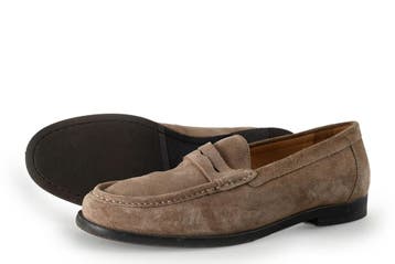 Manfield Loafers in maat 42 Beige, Kleding | Heren, Schoenen, Loafers, Manfield, Overige kleuren, Verzenden