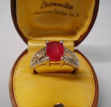 Zonder minimumprijs - Harry Ivens - Ring Zilver - 2.30ct., Nieuw