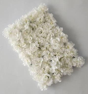 Flowerwall 40x60 cm 24 Wit Kant en Klaar, Hobby en Vrije tijd, Ophalen of Verzenden, Nieuw