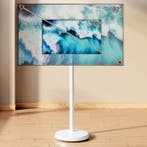 TV Standaard met Wielen 360° Draaibaar Verstelbaar 10-46 Inc, Verzenden, Nieuw