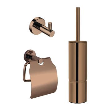 Toiletset Best Design One Pack Dijon PVD Brons, Ophalen of Verzenden, Nieuw