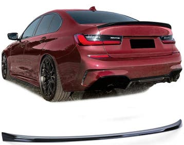 Glanzend Zwarte Spoiler V2 BMW 3 Serie G20 Sedan B9917, Nieuw, BMW