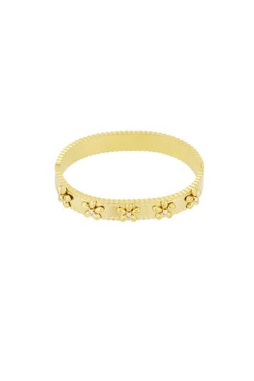 Goudlief Armband flower party (Armbanden, Dames sieraden), Verzenden, Nieuw, Zilver, Overige materialen