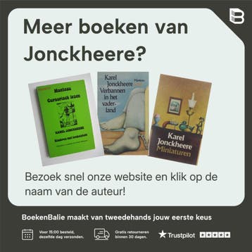 Man met de ruiker - Jonckheere 9789022305799, Verzenden, Gelezen, Jonckheere
