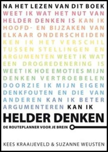 Helder denken - Suzanne Weusten 9789021547541, Verzenden, Zo goed als nieuw, Suzanne Weusten