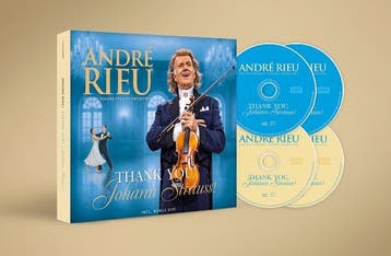 cd - andre rieu - THANK YOU JOHANN STRAUSS (nieuw), Verzenden, Zo goed als nieuw