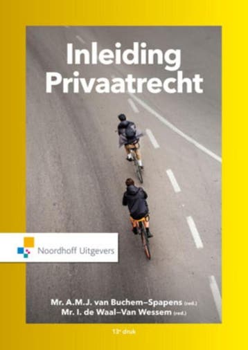 Inleiding privaatrecht - I. de Waal-van Wessem 9789001863067, Verzenden, Zo goed als nieuw, I. de Waal-van Wessem