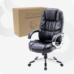 Stane Ergonomische Bureaustoel PU-leer - Bureaustoelen voor, Ophalen of Verzenden, Zo goed als nieuw
