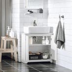 2dekans | SoBuy - Wastafelkast - Witte badkamerkast -, Ophalen of Verzenden, Zo goed als nieuw
