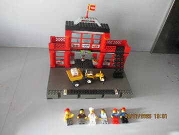 LEGO LEGO 9volt 4556 Rood TREINSTATION in echt zeer 4556, Verzenden, Zo goed als nieuw, Complete set, Lego