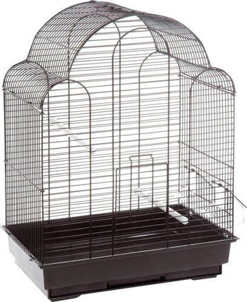 vogelkooi - Parkietenkooi - kooi - Bali Zwart, Verzenden, Nieuw, Metaal