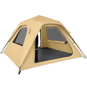 Instant-Pop-Up-Tent Met Regenbescherming, Waterdicht Koepelt, Verzenden, Nieuw