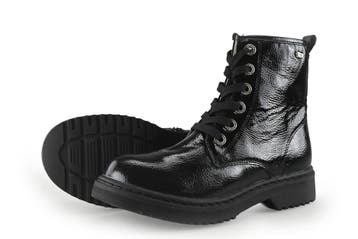 Barbarella Veterboots in maat 36 Zwart, Verzenden, Zwart, Overige typen, Zo goed als nieuw