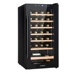 Wijnklimaatkast wijnkoeler vrijstaand zwart Barossa 29 uno, Zonder vriesvak, Nieuw, Ophalen of Verzenden, Minder dan 85 cm