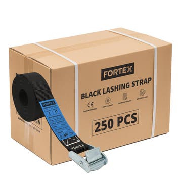 250x FORTEX spanband met gesp – 25mm breed - 125/250daN - 2, Verzenden, Nieuw