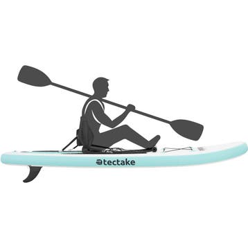 2in1 stand-up paddleboard, opblaasbaar, complete set, Watersport en Boten, Kitesurfen, Verzenden, Nieuw