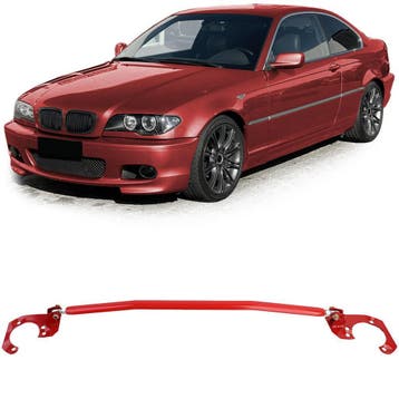 Veerpootbrug Rood Aluminium BMW 3 Serie E46 6 Cil B8750, Nieuw