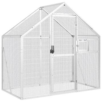 Voliere 179x100x185cm Aluminium | Retourdeal 35% Korting, Ophalen of Verzenden, Zo goed als nieuw, Aluminium