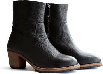 Travelin - maat 39- Bordeaux - Dames enkellaars met hak -, Kleding | Dames, Schoenen, Verzenden, Nieuw