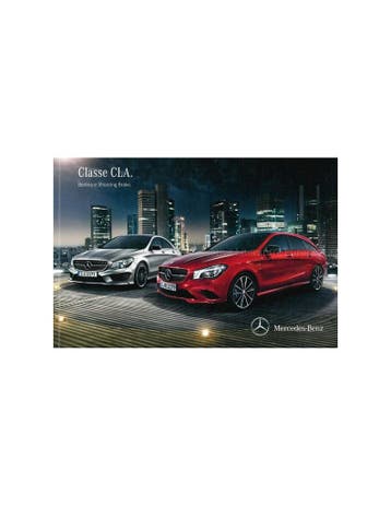 2015 MERCEDES BENZ CLA-KLASSE BROCHURE ITALIAANS, Nieuw, Author