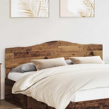 vidaXL Hoofdbord Oud Hout Bewerkt hout, Verzenden, Nieuw, Bruin, Hout