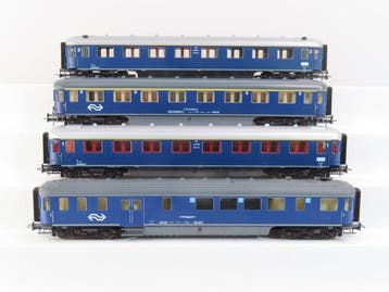 Roco H0 - o.a. 44284/44242 - Modeltrein personenwagen (4) -, Nieuw