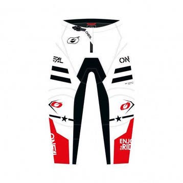 ONeal 2022 Jeugd Element Squadron Crossbroek Wit / Zwart ma, Ophalen of Verzenden, Nieuw