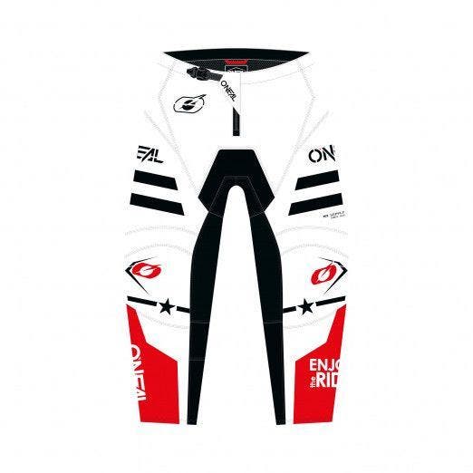 ONeal 2022 Jeugd Element Squadron Crossbroek Wit / Zwart ma, Motoren, Onderdelen | Overige, Ophalen of Verzenden