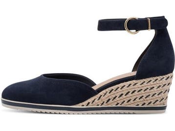 Tamaris Espadrilles - Sandalen met hak - Klittenbandsluiting, Verzenden, Zo goed als nieuw