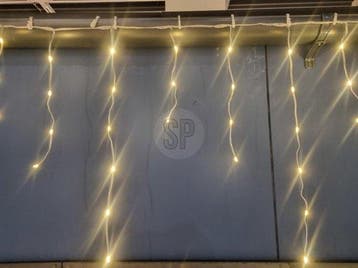 2dekans | Lichtgordijn IJspegel 300 cm - Warm Wit - LED, Ophalen of Verzenden, Zo goed als nieuw