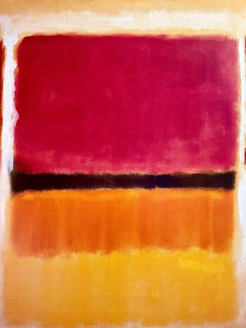 Mark Rothko - Untitled (Violet, Black, Orange, Yellow on, Antiek en Kunst