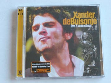 Xander de Buisonje - Live & Akoestisch (2 CD), Ophalen of Verzenden, Zo goed als nieuw