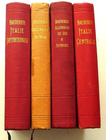 Karl Baedeker - Baedeker Allemagne du Nord 1888 Italie, Antiek en Kunst