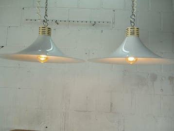Plafondlamp (2) - Vintage Space Age / Mid-Century Modern