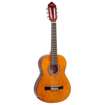 Valencia VC102 Klassieke Gitaar 1/2 Naturel Hoogglans, Muziek en Instrumenten, Snaarinstrumenten | Gitaren | Akoestisch, Ophalen of Verzenden