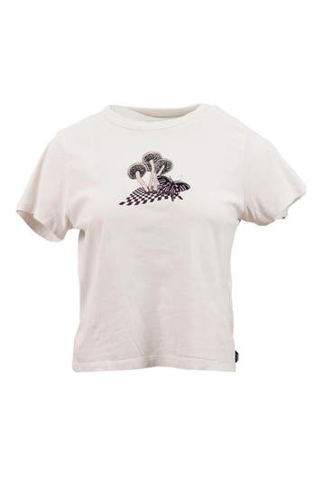 Vans T-shirt in maat M Wit, Kleding | Dames, T-shirts, Vans, Verzenden, Zo goed als nieuw, Wit