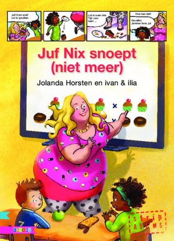 Juf Nix snoept (niet meer) / AVI strip 9789048731763, Verzenden, Zo goed als nieuw, Jolanda Horsten