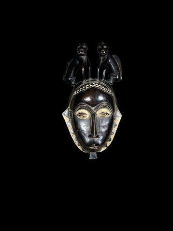Masker - Baule - Ivoorkust (Zonder minimumprijs), Antiek en Kunst